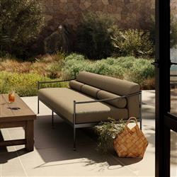 Granger Ambro Stripe Outdoor Sofa|