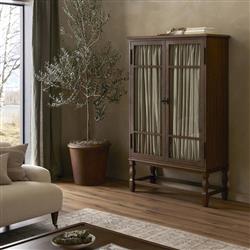 Finley Fawn Oak Cabinet|