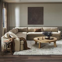 Aurelia Broadway Canvas 3-Piece Sectional|