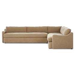 Aurelia Broadway Canvas 3-Piece Sectional|