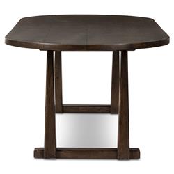 Ayla Aged Pine Oval Dining Table - 98"W|