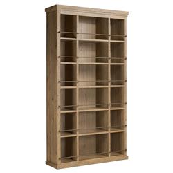 Alistair Worn Oak Bookcase|