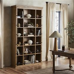 Alistair Worn Oak Bookcase|