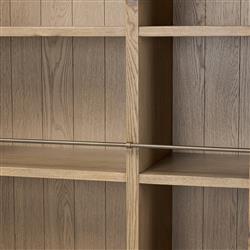 Alistair Worn Oak Bookcase|