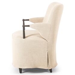 Brently Broadway Dune Linen Dining Chair|
