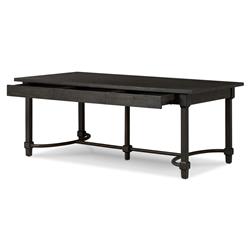 Edison Smoked Black Desk|