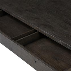 Edison Smoked Black Desk|