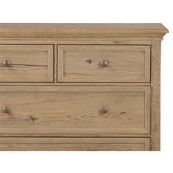Geoffrey Worn Oak Wide Dresser|