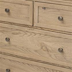 Geoffrey Worn Oak Wide Dresser|
