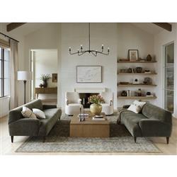 Kent Malmo Olive Sofa - 95"|