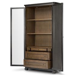 Sussex Smoked Black Cabinet|