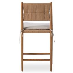 Dara Broadway Dune Linen Counter Stool|