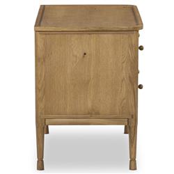 Franny Saddle Brown Nightstand|