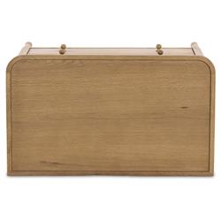 Franny Saddle Brown Nightstand|