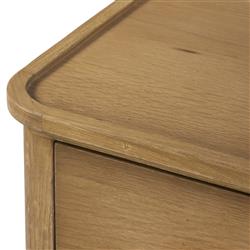 Franny Saddle Brown Nightstand|