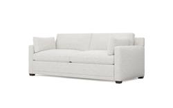 Weybridge Heathered Ivory Performance 2-Cushion Sofa - 88&quot;|
