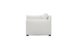 Weybridge Heathered Ivory Performance 2-Cushion Sofa - 88&quot;|