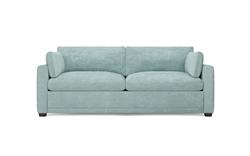 Weybridge French Blue 2-Cushion Sofa - 88"|