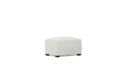 Weybridge Heathered Ivory Performance Ottoman|