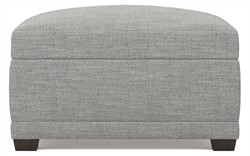 Weybridge Nickel Performance Ottoman|