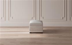 Weybridge Sea Salt Performance Ottoman|