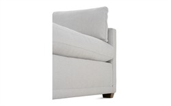 Weybridge Heathered Ivory Performance Bench Cushion Sofa - 88&quot;|