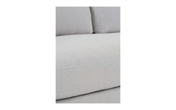 Weybridge Heathered Ivory Performance Bench Cushion Sofa - 88&quot;|