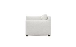 Weybridge Heathered Ivory Performance Bench Cushion Sofa - 88&quot;|