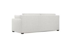 Weybridge Heathered Ivory Performance Bench Cushion Sofa - 88&quot;|