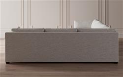 Weybridge Heathered Ivory Performance Corner Sectional - Left End - 123"|