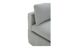 Weybridge Sea Salt Performance Slipcovered 2-Cushion Sofa - 88&quot;|