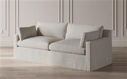 Weybridge Sea Salt Performance Slipcovered 2-Cushion Sofa - 88&quot;|