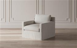 Weybridge Sea Salt Performance Slipcovered Chair|
