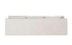 Weybridge Sea Salt Performance Slipcovered U-Chaise Sectional - Left Chaise - 142&quot;|