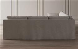 Weybridge Sea Salt Performance Slipcovered Corner Sectional - Left End - 110&quot;|