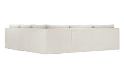 Weybridge Sea Salt Performance Slipcovered Corner Sectional - Left End - 123&quot;|