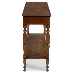 Leeward French Country Montserrat Hardwood Rectangular Console Table|