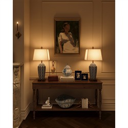 Leeward French Country Montserrat Hardwood Rectangular Console Table|