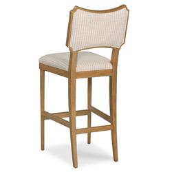 Powers Parasol Cream Stripe Auden Wood Counter Stool|