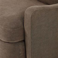 Aurelia Broadway Coffee Linen Sofa - 96"W|