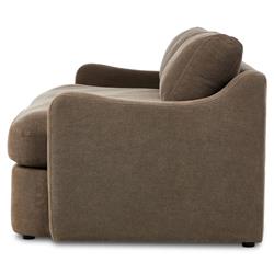 Aurelia Broadway Coffee Linen Sofa - 96"W|