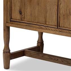 Bari Weathered Oak Bar Cabinet|