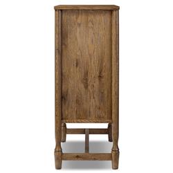 Bari Weathered Oak Bar Cabinet|