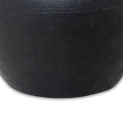 Bosa Aged Black Terracotta Vessel|
