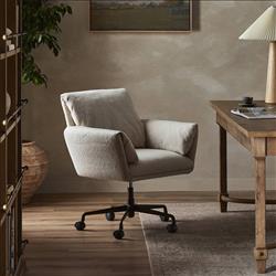 Salerno Crete Sand Desk Chair|
