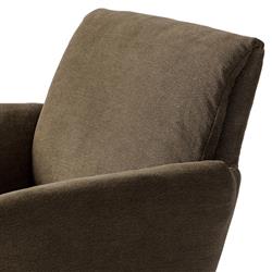 Salerno Broadway Coffee Linen Desk Chair|