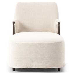 Brently Broadway Dune Linen Chaise|