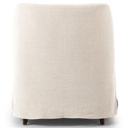 Brently Broadway Dune Linen Chaise|