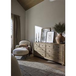 Demi Ivan Stone Boucle Chaise|