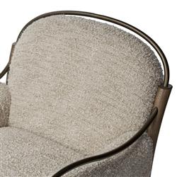 Demi Ivan Stone Boucle Chaise|